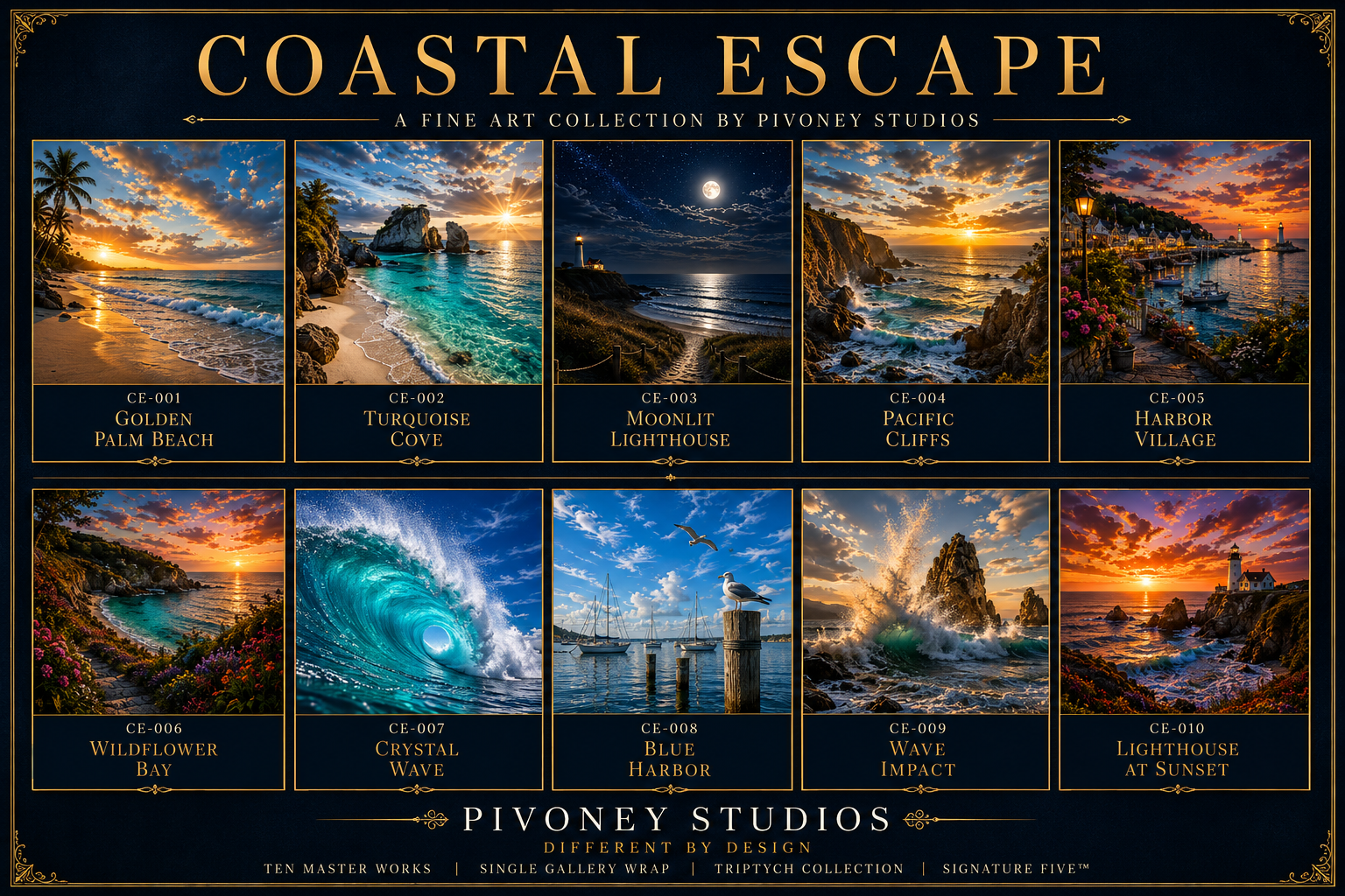 COASTAL ESCAPE COLLECTION