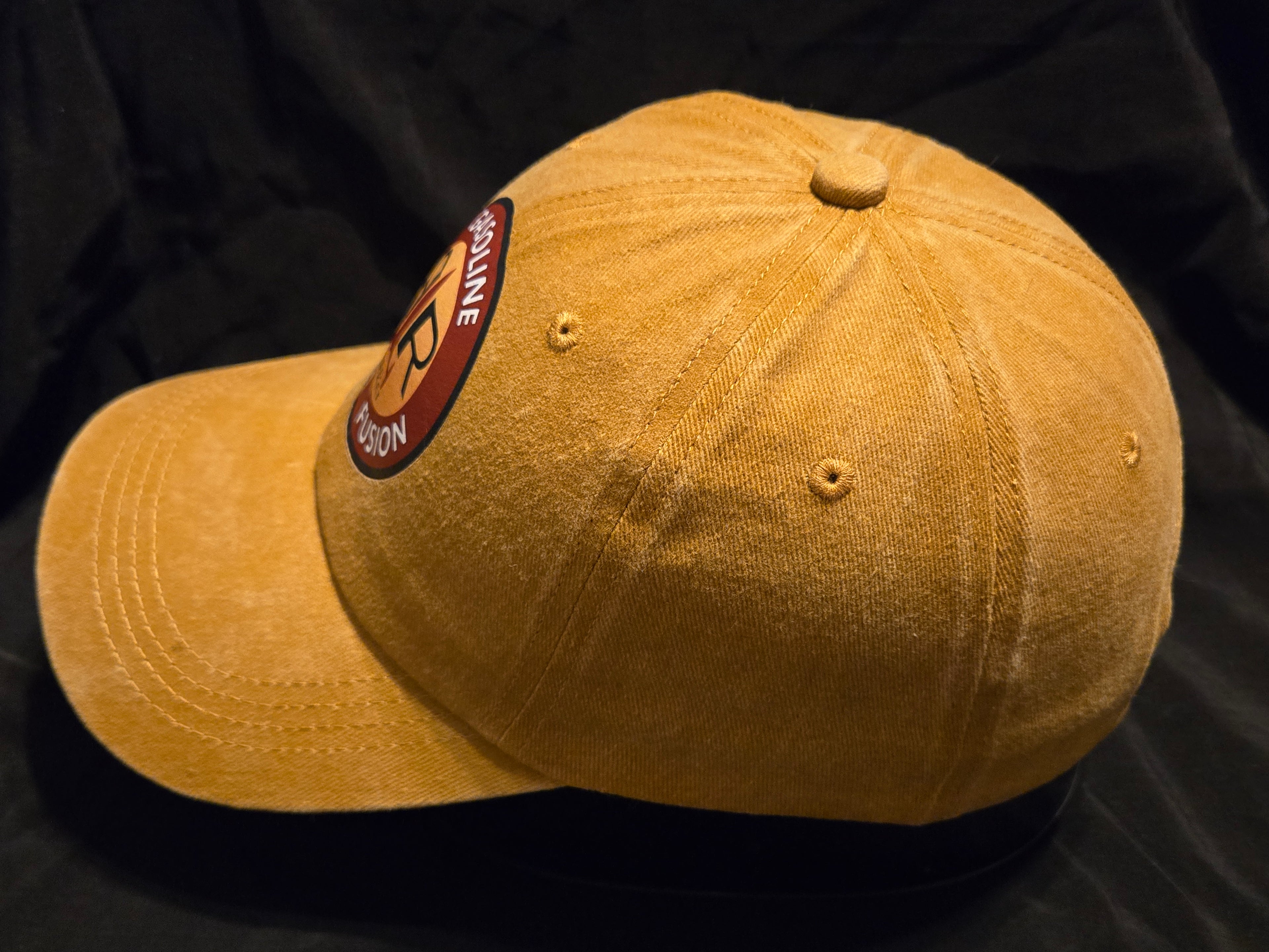 Fallout Tan Faded Wash Red Rocket Baseball Cap