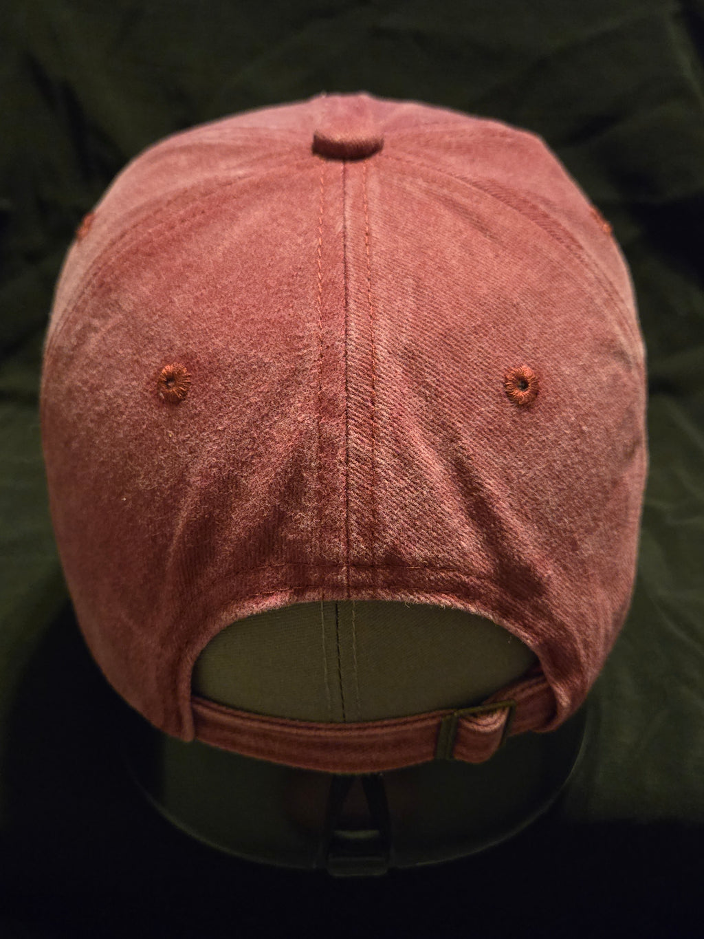 Fallout Burgundy Faded Wash Red Rocket Baseball Cap
