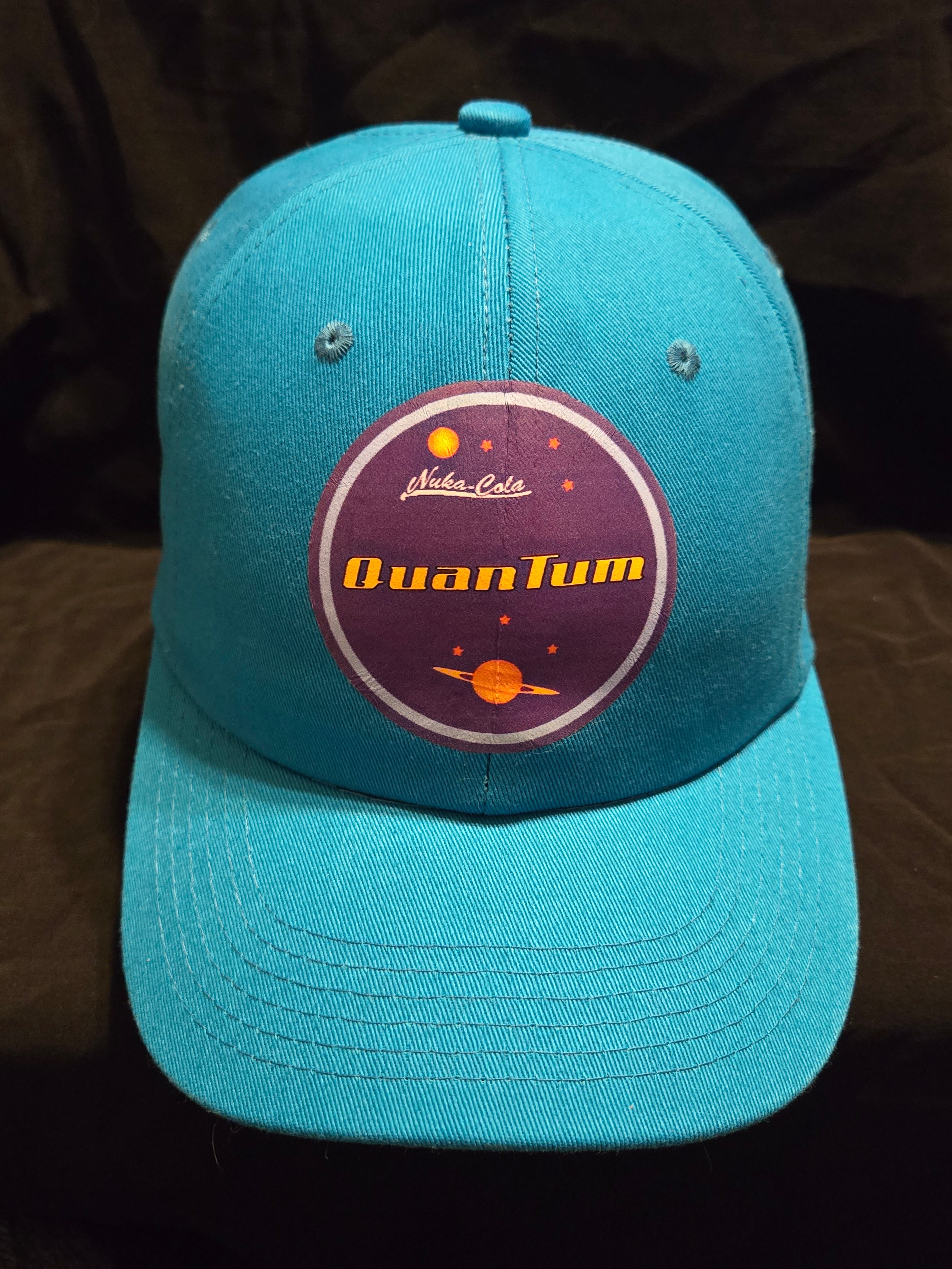 Fallout Teal Nuka Cola Quantum Baseball Cap