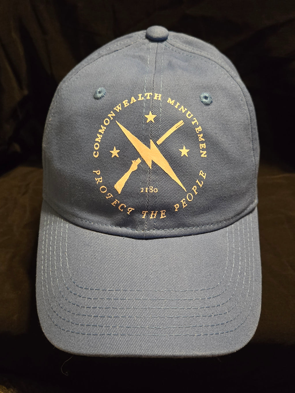 Fallout Light Blue Minutemen Baseball Cap
