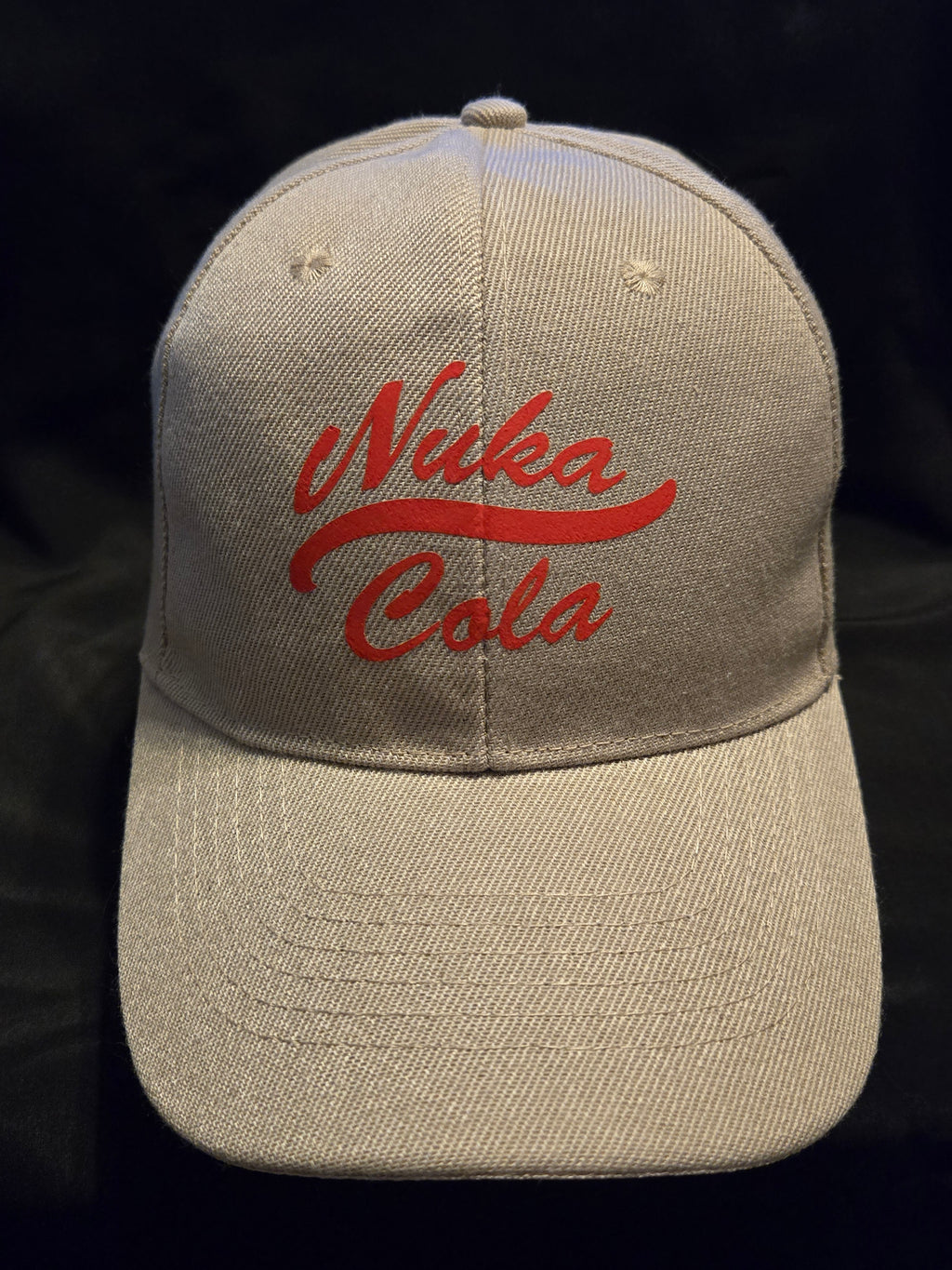 Fallout Light Tan Nuka Cola Baseball Cap