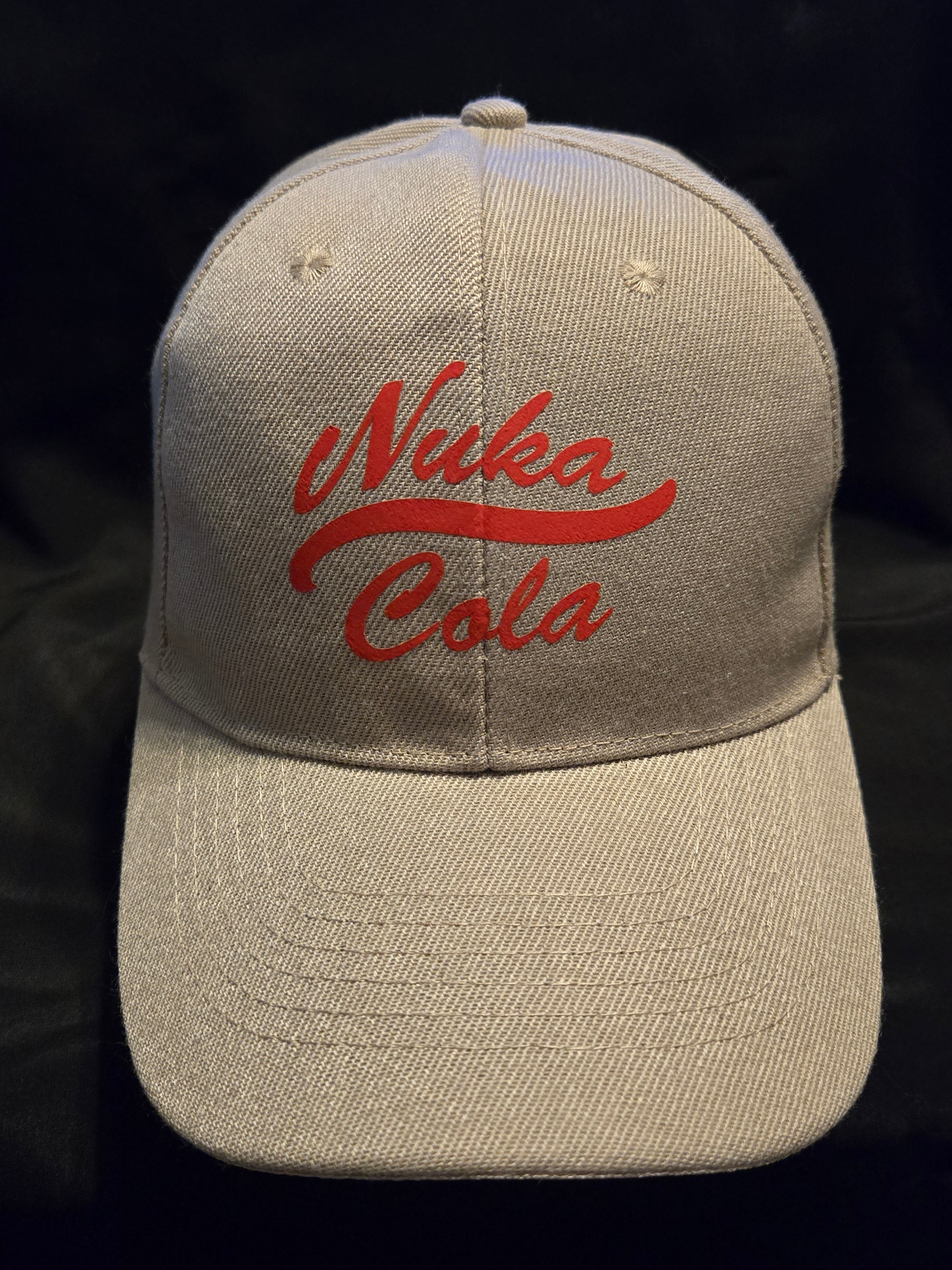 Fallout Light Tan Nuka Cola Baseball Cap