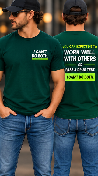 Drug Test — Men’s Softstyle T-Shirt