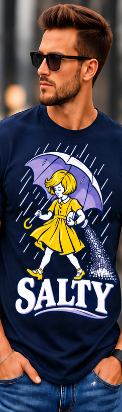Salty — Men’s Softstyle T-Shirt