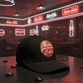 Fallout Black Nuka-Cola Cap - Red & White Neon