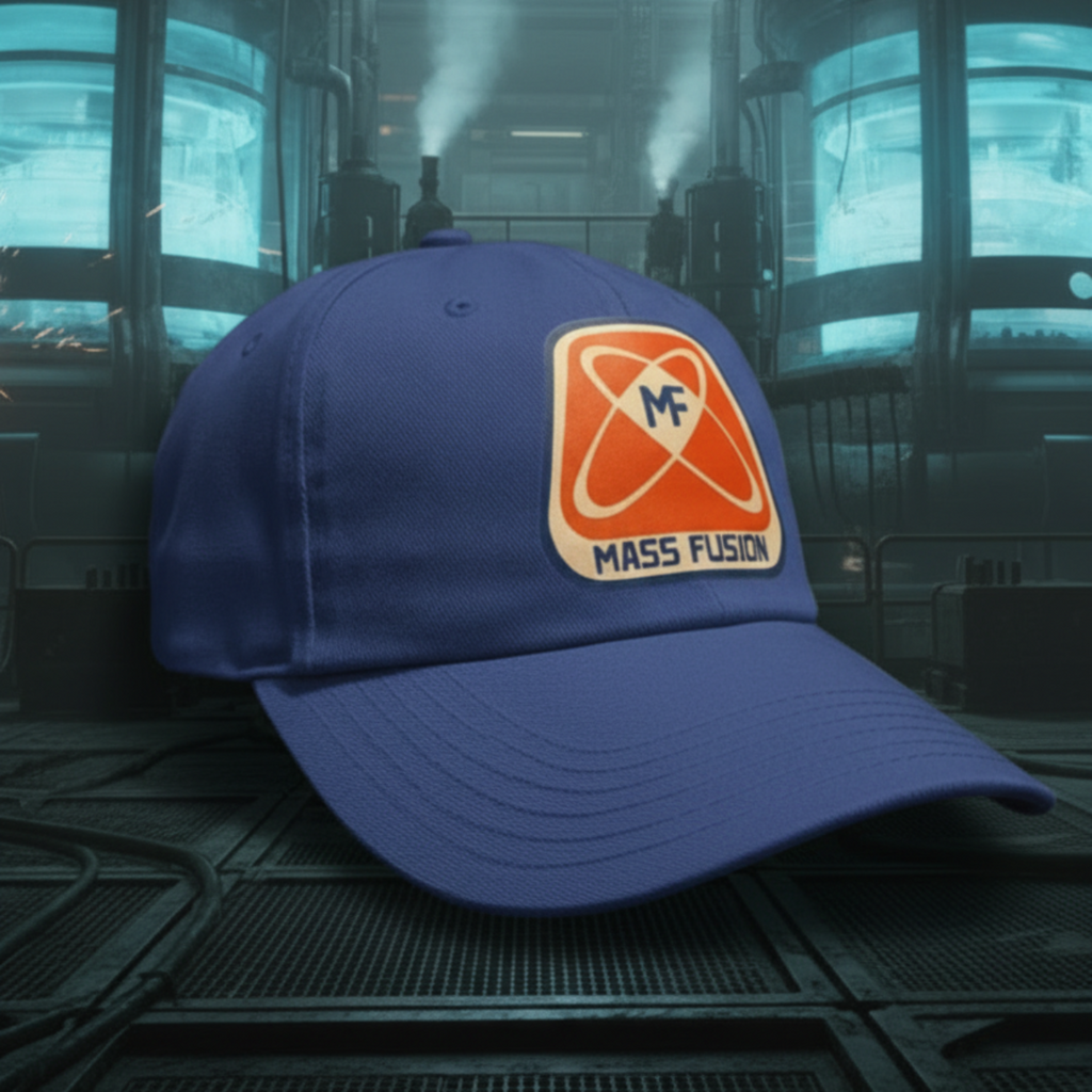 Fallout Blue Mass Fusion Baseball Cap
