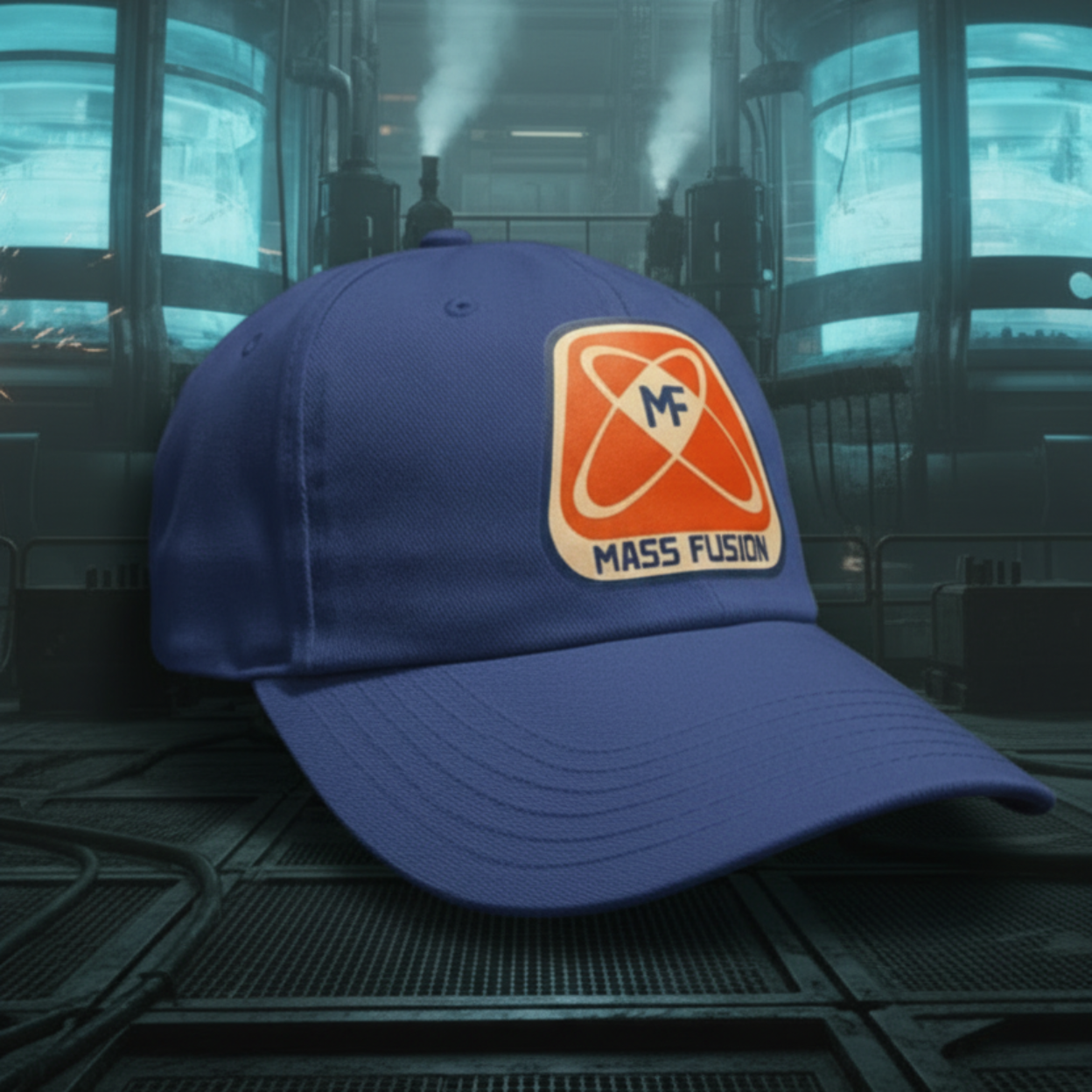 Fallout Blue Mass Fusion Baseball Cap
