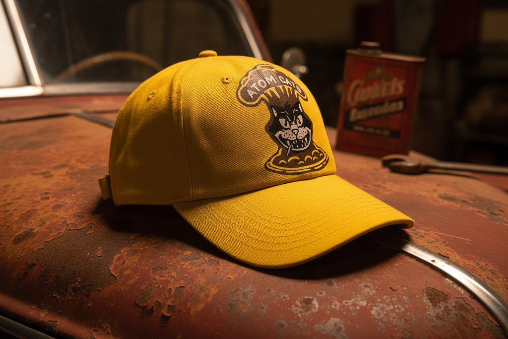Fallout Mustard Atom Cats Baseball Cap